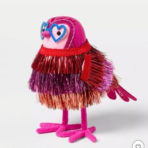 Spritz 2026 Pink and Purple Bird Toy with Heart Glasses